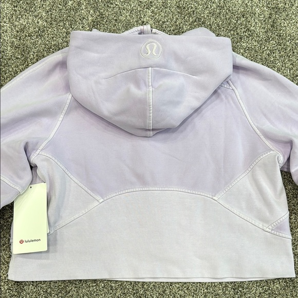 Lululemon Lavender Scuba Oversized Half-Zip Hoodie ~ Women's Size X-small/Small - Picture 6 of 8